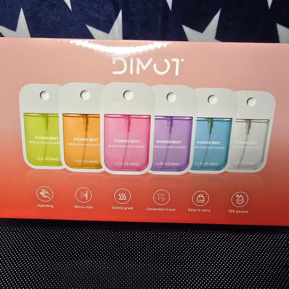 Sprayable hand sanitizer